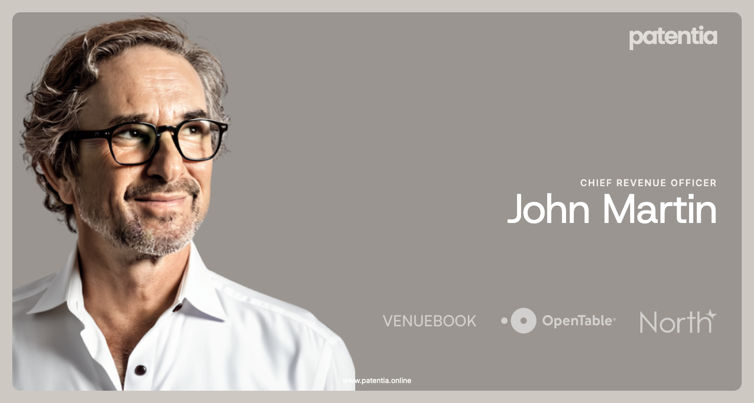 John Martin Joins Patentia as Chief Revenue Officer