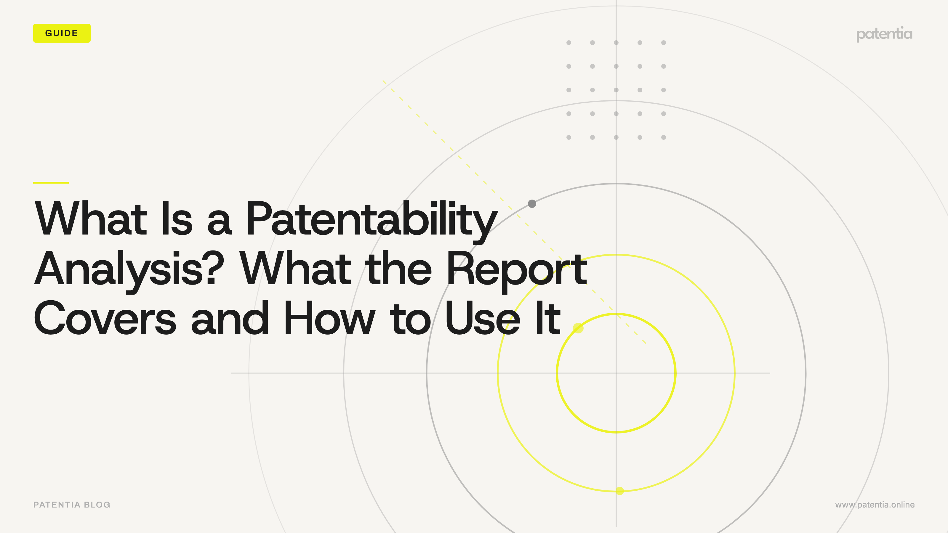 What Is a Patentability Analysis? What the Report Covers and How to Use It